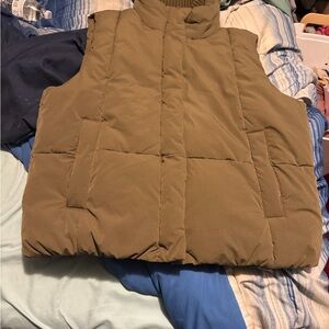 Primark Olive Quilted Vest
